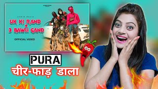 Pooja Reaction On UK KI Rand 2O  official video  Aamir Majid  Estaque G [upl. by Charpentier]