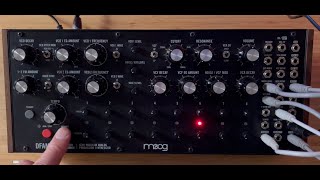 MOOG DFAM TECHNO JAM [upl. by Sweyn]