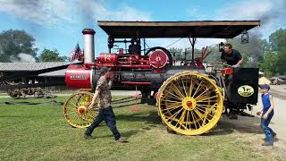 Russell steam engine running power eater at WGHSEA 2021 show [upl. by Moclam95]