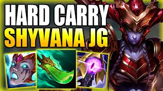 HOW TO PLAY SHYVANA JUNGLE amp CARRY SOLO Q GAMES AFTER THE NERFS  Gameplay Guide League of Legends [upl. by Langelo]