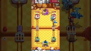 Golem OP push 🔥shorts clashroyale ClashShorts [upl. by Abelard]