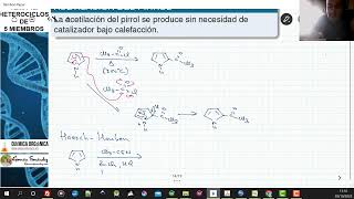 TEMA 42 PIRROL TIOFENO Y FURANO  426 ACETILACIÓN DEL PIRROL [upl. by Betsey]