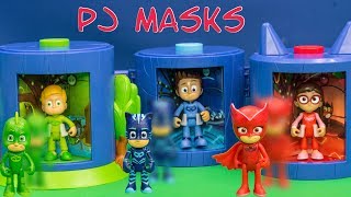 Exploring the PJ Masks Transforming Rooms for Gekko and Catboy [upl. by Gagliano411]