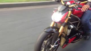 Test nhẹ Ducati Streetfighter 1098 S tại Sài Gòn [upl. by Rehc]