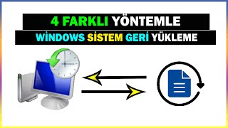 Windows 11108 Sorun Varsa Sistem Nasıl Geri Yüklenir  Geri Yükleme Noktası Oluşturma  ve Açma [upl. by Ybab]