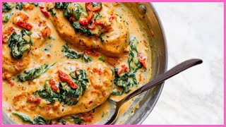 HIGH PROTEIN CREAMY CHICKEN  CREAMY Marry Me CHICKEN  Family Meal Prep For The Week [upl. by Alastair]