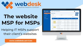 WebDesk Overview [upl. by Arbma358]