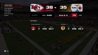 SGA Wk17 Chiefs  Steelers [upl. by Ellekim]