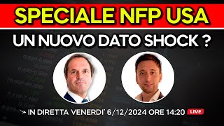 Nonfarm Payrolls e Tasso di Disoccupazione OGGI DATI CRUCIALI PER I MERCATI [upl. by Niveek819]