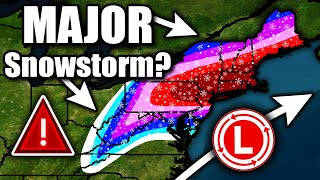 Models Show Major Snowstorm This Weekend [upl. by Malvia306]