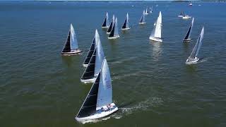 J105 Start in the Labor Day Regatta 922023 [upl. by Nalrah]