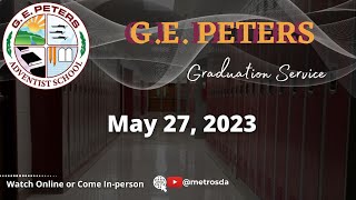 George E Peters Adventist School Graduation Ceremony [upl. by Myrtie814]