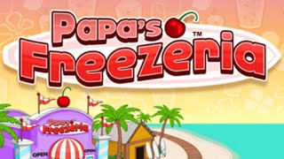 Papas Freezeria Full Gameplay Walkthrough [upl. by Hochman]