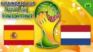 FIFA WM ORAKEL 2014 Vorrunde  Spanien vs Niederlande «» Lets Play FIFA 14 WM [upl. by Romelle]