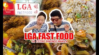 LGA Fast Food in Estero Binondo Manila [upl. by Gintz]