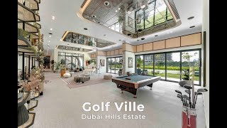 A Quick Walkthrough in Dubai Hills Estate  Golf Ville [upl. by Arriec]