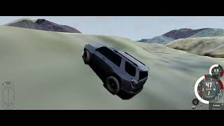 BeamNG  North Lake Ashinoko Test MF Ghost [upl. by Aseen372]