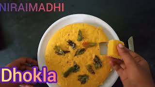 DHOKLA IN TAMIL Khaman Dhokla recipe Tiffinsnacks [upl. by Kelwin]