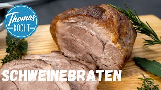 Saftiger Schweinebraten  alles was du über Braten wissen musst [upl. by Anestassia]