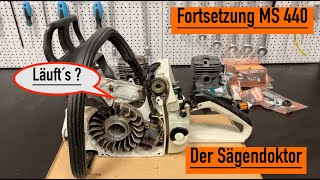 Teil 2 MS 440 lässt sich nicht einstellen sägendoktor stihl motorsäge haselünne kettensäge [upl. by Surdna611]