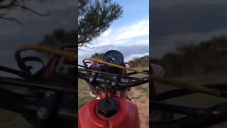 Old Honda XR500r 1982 honda 500cc enduro exhaustsound fun xr crazy DirtbikeWheelie￼ [upl. by Nosredna]