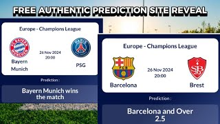 99 Win Rate Football Betting Prediction Site REVEALED SURE TIPS DAILY [upl. by Eleanora]