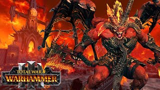 NEW Khorne Units and Skarbrand Revealed  ENTER THE WORLD OF KHORNE Analysis  Total War Warhammer 3 [upl. by Erodavlas543]