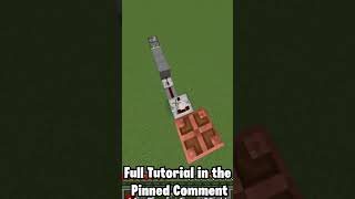 The Best 3x3 Piston Door  Minecraft Bedrock 121 minecraft redstone tutorial bedrock mumbo [upl. by Asilehc]