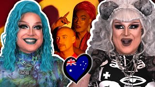 REACTION Electric Fields  One Milkali One Blood  AUSTRALIA Eurovision 2024 [upl. by Ailel]