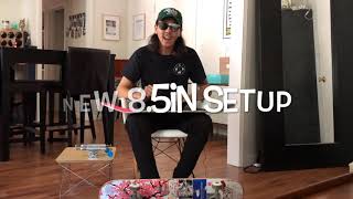 85in Skateboard Setup with Spencer Nuzzi amp Why [upl. by Rahab618]