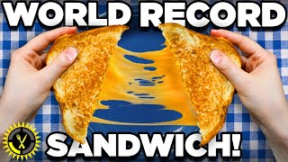 Food Theory My Grilled Cheese Sandwich Just Set A World Record [upl. by Aicekat671]