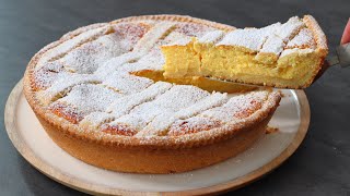 CROSTATA con Crema di Ricotta ricetta della Nonna Tradizionale [upl. by Namrej]