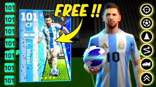 Free Messi Best Training Guide 🥶  efootball 2024 ✨ [upl. by Enyrat47]