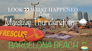 BARCELONA BEACH Platja de Sant Sebastian [upl. by Allisirp901]