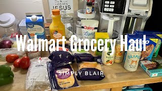 Walmart Grocery Haul  September 2024 [upl. by Abbot]