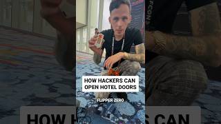 How hackers can open hotel doors with a Flipper Zero 0dayCTF [upl. by Mossolb]