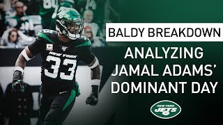 Baldy Breakdown Jamal Didnt Miss Any Tackles Sunday  New York Jets  NFL [upl. by Windham]