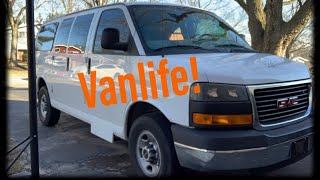 GMC Savana Camper Van Tour [upl. by Averell]