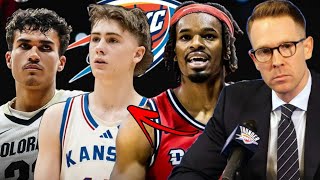 With the 12th Pick in the 2024 NBA Draft the OKC Thunder select [upl. by Paige]