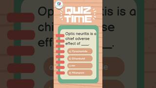 Quiz time to all pharma aspirants for qualifying GPAT NIPER and other pharmacist exams shorts [upl. by Dyann]