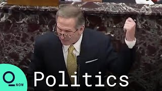 Impeachment Trump Lawyer Shows Video of Democrats Objecting to 2016 Election [upl. by Nassah483]