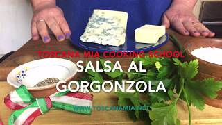 Gorgonzola Cheese Sauce Salsa al Gorgonzola [upl. by Arnulfo]