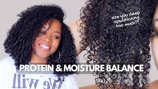 Protein and Moisture Balance for Healthy Curly Hair [upl. by Henka]