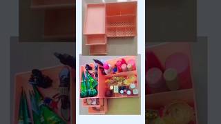 Dressing table organizer meesho  makeup kit  shortsfeed [upl. by Schubert]