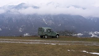 Citroën 2CV  Italie  Ubaye avec Maxime Mars 2016 [upl. by Ellehctim]