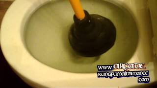 One Quick Way To Stop Toilet Overflowing Or Minimize Water Flooding From Clog [upl. by Ecineg]