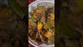 kochu shak chingri mach diye recipe  kochu shak chingri mach shorts [upl. by Sido11]