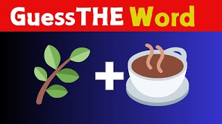 Guess the Word by Emoji  Emoji Quiz Challenge 2024 [upl. by Damita950]