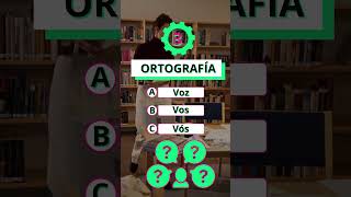 examenes quiz examenteorico trivia cuestionario triviatest gramáticaespañol curiosidades [upl. by Orelee]