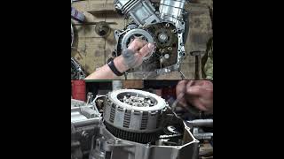 Honda XRV 750  RD07  Africa Twin  COUNTERSHAFT replace part 3 [upl. by Acinorej]